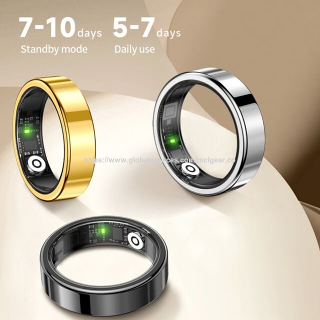 Stainless Steel Smart Ring Sr09 German Master Control Bluetooth Gesture ...