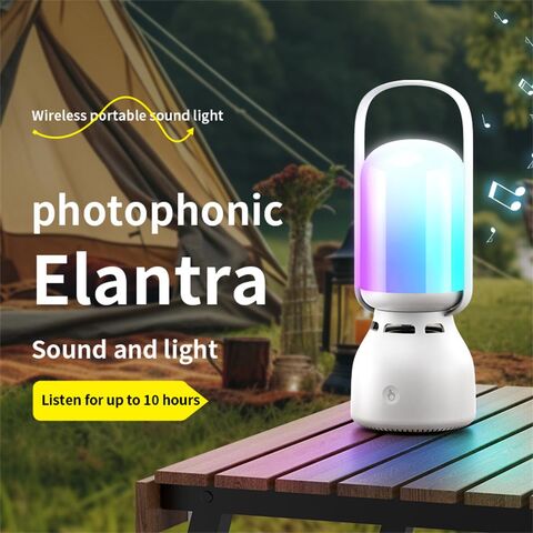 Original RGB Camping Lautsprecher Bluetooth 5.4 Licht 1800mAh für Zuhause und Outdoor for sale at factory direct price