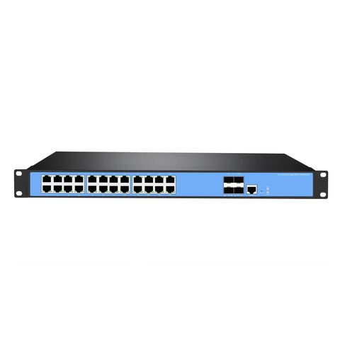 28-port 10g Uplink L3 Managed Poe Ethernet Switch 4-port 1/10g Sfp 24 ...