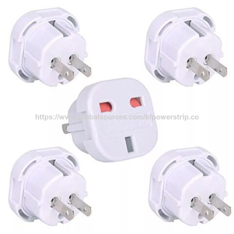 Adaptateur de voyage universel Prise UK vers US - Idéal pour les voyageurs internationaux