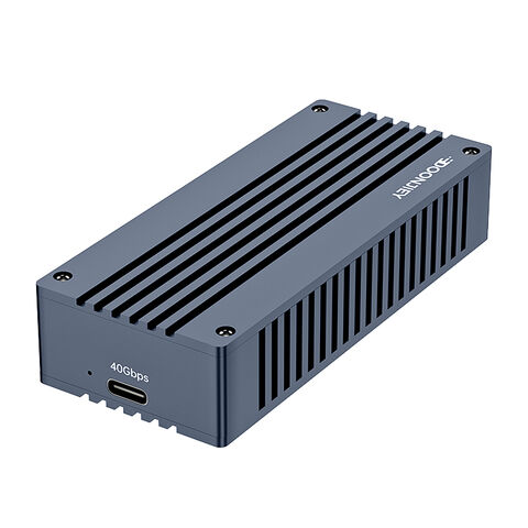 Boîtier Externe pour SSD/HDD 8T, Adaptateur PCIe, Convertisseur USB 4.0 vers Externe en Aluminium, Transfert de Données Rapide sans Outil for sale at factory direct price