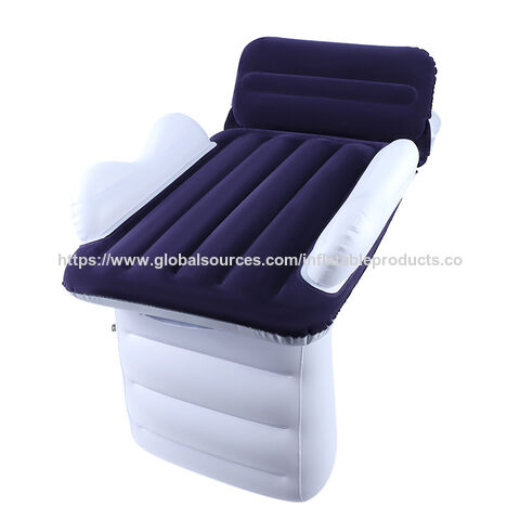 Lit de voyage gonflable pour bébé, lit gonflable portable pour enfants pour train à grande vitesse, avion et voiture, produit en stock