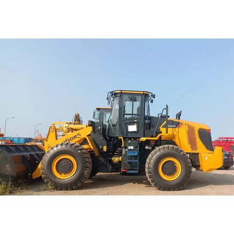Wheel Loader Spacification 5.5t 3.5m3 Wheel Loader 856h Earthmoving Machine With Pilot Control ...