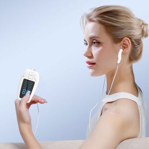 Dispositivo para el tratamiento del insomnio con terapia de microcorriente C E S, estimulador con clip para la oreja, suministro para el cuidado de la salud, ayuda para dormir for sale at factory direct price