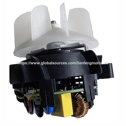 Motor DC sin escobillas para secador de pelo con eje de 4.5mm, motor de secador de pelo de 110V o 220V de alta velocidad