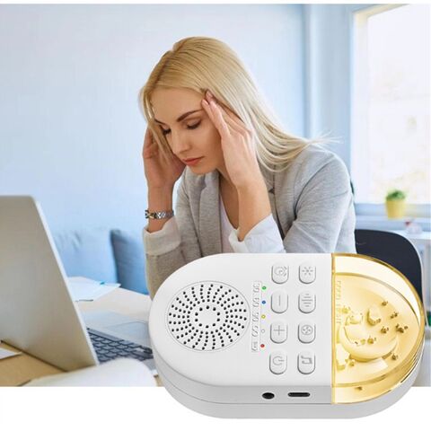 Regalos Mini Luz LED de Carga Máquina de Ruido Blanco Cubo Máquina de Tratamiento de Sonido para Dormir for sale at factory direct price