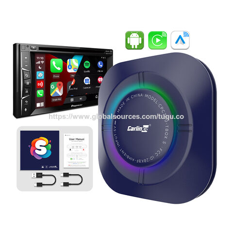 Carlinkit Android 13 8GB 128GB Car Smart Box Android Auto Inalámbrico CarPlay Adaptador Tbox S2P 6115 Video TV Box Appl Car Play