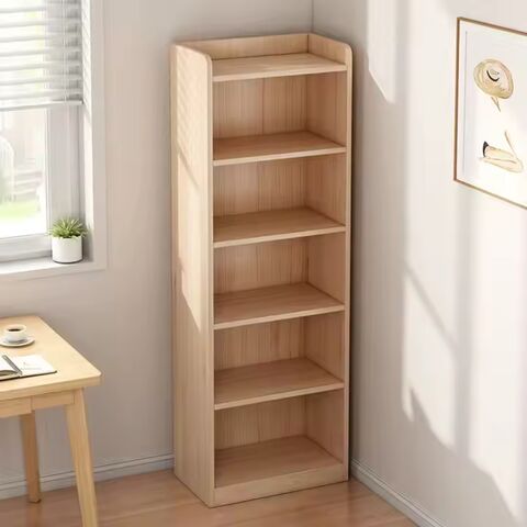 Modernes Design Mehrzweck-Holzbücherregal Praktischer Aufbewahrungsschrank für Büchersammlung für Wohnzimmer Schlafzimmer Wohnmöbel