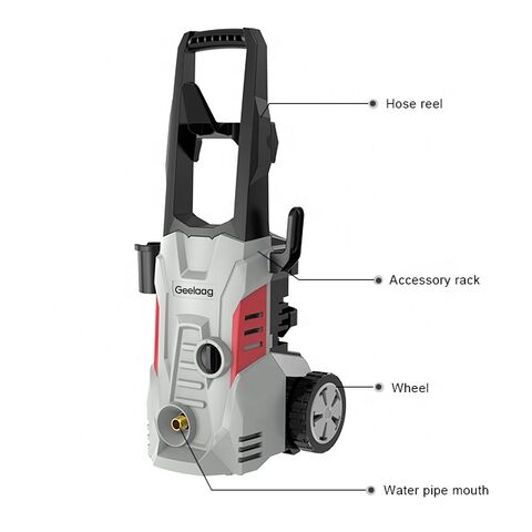 Portable Automatic 1200W 60bar Electric Car Washer Home Garden High Pressure Cleaner