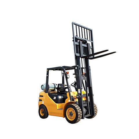 Carretilla Elevadora Diésel Nueva de 3 Toneladas y 37kW de Marca China HH30Z con Mástil de 3m para Logística Manual de Palets for sale at factory direct price