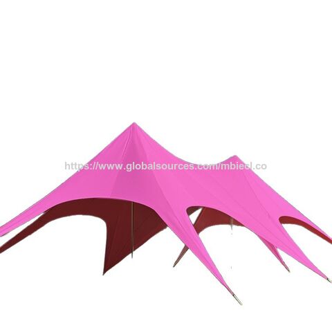 Barraca Domo de Montanha Super Grande de 8m com Cortina de Céu Polvo para Camping ao Ar Livre - Barraca Familiar Grande para Excursões for sale at factory direct price