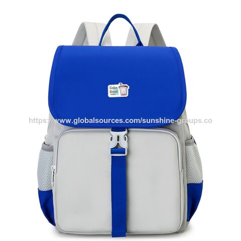Mochila escolar para niños - Bolso de doble hombro para estudiantes, sencillo y moderno, de gran capacidad, duradero y resistente al agua. for sale at factory direct price
