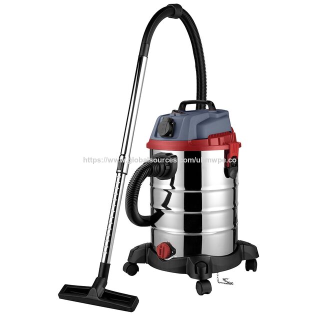 30L 1200W Industriestaubsauger mit Edelstahlbehälter für Zuhause, Teppiche, Haustiere und Autoreinigung