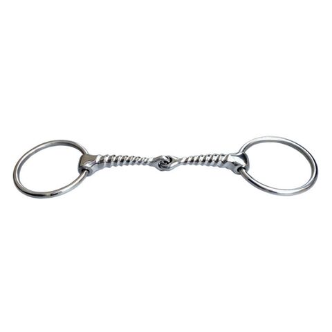 Acero Inoxidable de Alta Calidad Equitación Ecuestre Articulado Tres Anillos Filete de Caballo a la Venta for sale at factory direct price