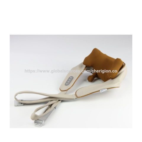Masseur Shiatsu pour Épaules avec Chauffage | Têtes de Massage à Pétrissage Profond | 2 Niveaux de Chauffage | Arrêt Automatique 15 Min | Rechargeable for sale at factory direct price