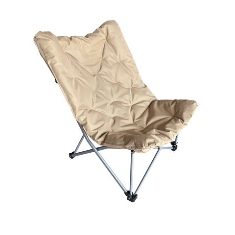 Chaise Pliante de Salon Surdimensionnée en Gros, Chaise de Camping Coussin de Salon Paresseux avec Sac de Rangement for sale at factory direct price