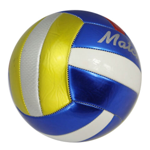 Volleyball Größe 5 für Training und Freizeit, maschinengenäht, in verschiedenen Farben und Designs erhältlich