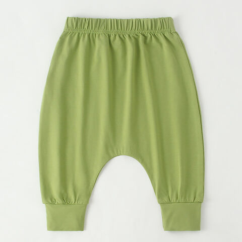Envío Rápido Pantalones de Pañal de Algodón Spandex para Recién Nacidos, Leggings para Niños, Pantalones de Cintura Alta para Bebés al por mayor