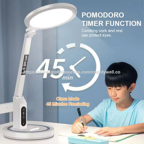 Lâmpada de Mesa LED Portátil para Leitura em Casa, Carregador Sem Fio, Dobrável, Controle de Toque, Lâmpada de Cabeceira com Dimmer Contínuo for sale at factory direct price