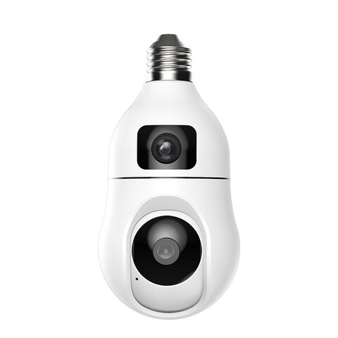 PIX-LINK DRW125P 1MP WiFi-Kamera im Glühbirnen-Design, Dual-Objektiv, Drahtlose Innenraum-Überwachungskamera, Großhandel, Neues Modell 2025