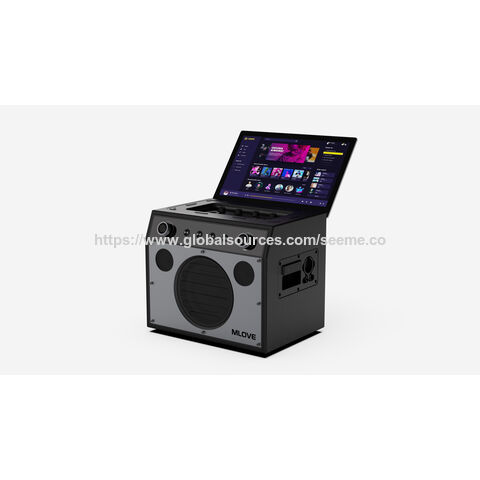 Sistema de Karaoke con Pantalla Táctil Inteligente, TV Box, Altavoz Activo de 16 Pulgadas para Teatro en Casa, Ideal para Exteriores, Hogar y Escuelas for sale at factory direct price