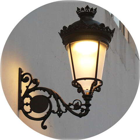 Luminaires Muraux Extérieurs Classiques Palacio, Appliques Murales VAUDORE, FERNANDINA