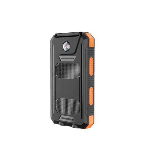Power Bank USB Duplo 10000mAh Carregador de Bateria Bancos de energia portáteis Painel Solar com Lanterna LED Power Bank Solar for sale at factory direct price
