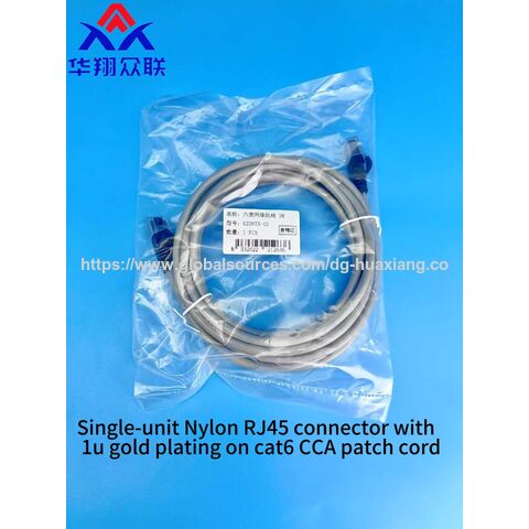 OEM UTP CAT6 Patch Cable RJ45 Ethernet Patch Cord Jumper 26AWG Fluke Test Copper Lan Cable-2 meters long for sale at factory direct price