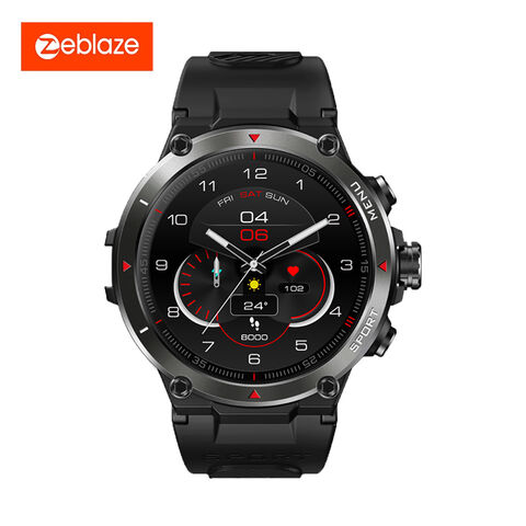 Zeblaze Stratos 2 Reloj Inteligente GPS con Pantalla AMOLED, Monitor de Salud 24h y Batería de Larga Duración para Hombre - Smartwatch Deportivo