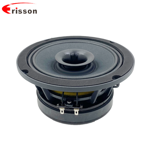 Professioneller 6,5-Zoll-Koaxial-Auto-Audio-Lautsprecher OEM, 4 OHM 2-Wege mit RGB-LED-Beleuchtung, hergestellt vom Lautsprecherhersteller