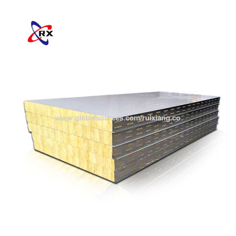 Panneau Sandwich EPS 14mm Isolation Mur et Toit pour Maison Préfabriquée et Chambre Froide - Vente Chaude
