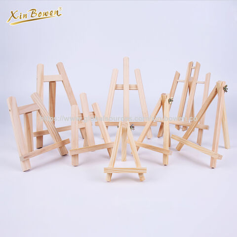 Xin Bowen 19*30CM Caballete de Mesa de Madera de Pino Artístico para Bocetos, Mini Trípode de Pintura al Óleo, Caballete de Madera para Artistas para Pintar for sale at factory direct price
