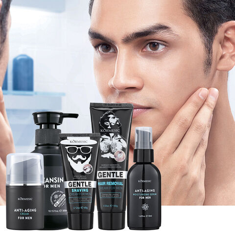 Espuma de Barbear Limpeza Profunda para Homens - Creme de Barbear