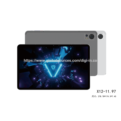 جهاز لوحي بشاشة 11.97 بوصة I121 سعة 8+128 جيجابايت G99 4G 1200*2000 ونظام Android 15