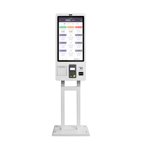Self Service Touch Screen Ticketing Parking Machine Self Ordering Kiosk ...
