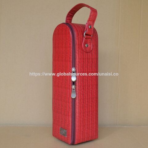 Wein-Sammler-Aufbewahrungspaket - Koffer für Rotwein - Einzelflasche for sale at factory direct price