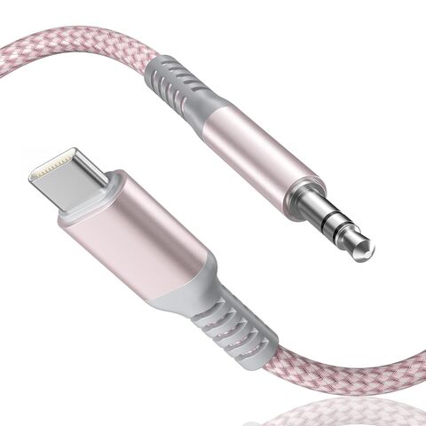 Cabo Auxiliar de 1.2M, Cabo USB C para Auxiliar, Adaptador de Áudio Tipo C para Jack de 3.5MM, Cabo Auxiliar para Carro, Novo Apple for sale at factory direct price