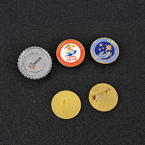 Insignes/pin's, insignes en métal, école, aéroport, infirmière, police, broche d'insigne peinte for sale at factory direct price