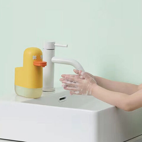 موزع صابون للأطفال برسومات كرتونية لطيفة، موزع صابون يدوي رغوي أوتوماتيكي للاستشعار، للمنزل والحمام والمطبخ والمطعم for sale at factory direct price
