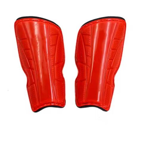Espinilleras de fútbol personalizables de alta calidad con diseño transpirable resistente a los impactos, equipo de protección de nivel competitivo