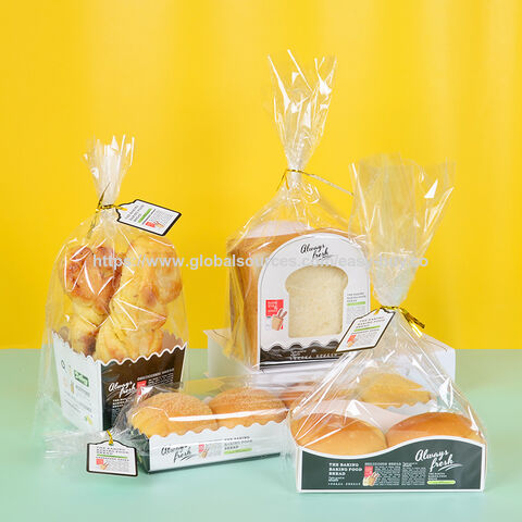 Sacos de embalagem de alimentos, papel manteiga para assar, embalagem para pão e pastelaria, caixa de embalagem, saco de embalagem com fio de papel for sale at factory direct price