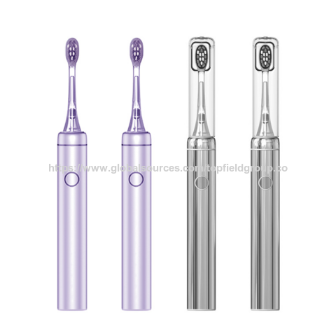 Brosse à Dents Électrique Sonique Rechargeable en Acier Inoxydable de Haute Qualité avec Vibration Temporisée for sale at factory direct price