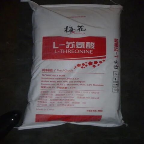 L-Threonine 98.5% Food Grade untuk Pakan Ternak dari Meihua/Eppen/Fufeng