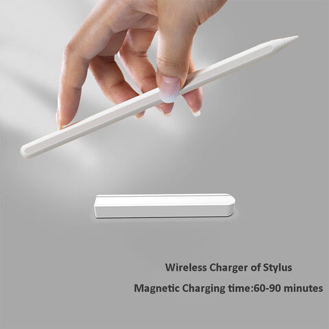 Carregador Sem Fio Portátil com Certificados CE ROHS REACH para Caneta Stylus Sem Fio Apple Pencil