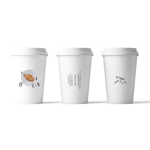 Wholesale Eco-friendly 12oz Double Wall Paper Coffee Cup With Fsc ...