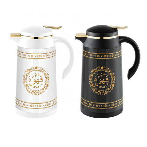 Termos Vakum 1000ml dengan Badan Stainless Steel dan Tutup Tombol Tekan, Desain Sederhana dan Elegan, Ideal untuk Rumah/Kantor for sale at factory direct price