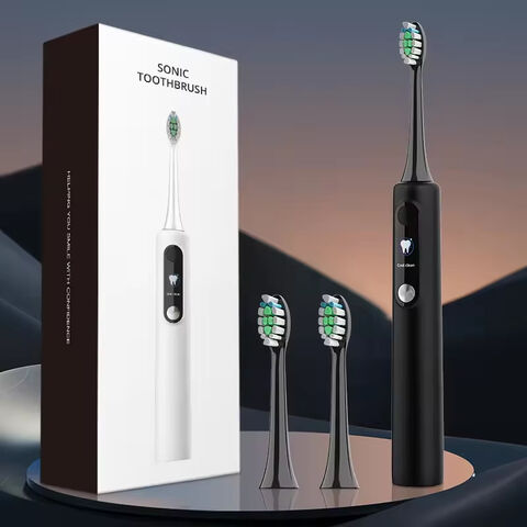 Customization Private Label USB Rechargeable IPX7 Waterproof Whitening Teeth Sonic Smart Automatic Electric Toothbrush for sale at factory direct price