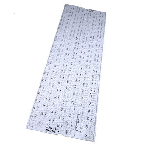 Placa de circuito impreso de aluminio LED, placa PCB LED de aluminio de conducción térmica de 8W
