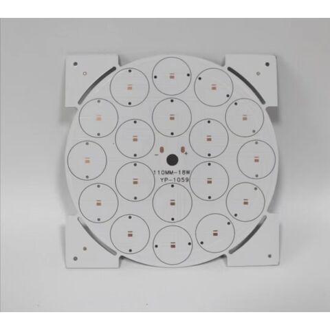 Proveedor de PCB de aluminio 2835 LED PCB para lámpara de luz