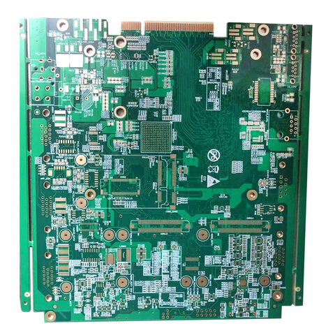 Fabricación de PCB con inmersión en oro, material de alta Tg, multicapa, servicio de fabricación, acabado ENIG